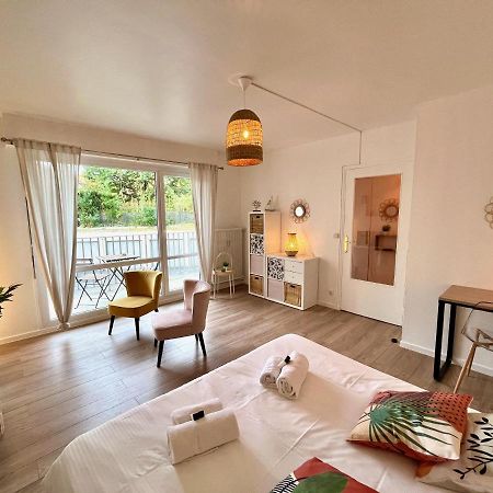 Nihal, Studio Proche Zenith Avec Parking Et Balcon Caen Kültér fotó
