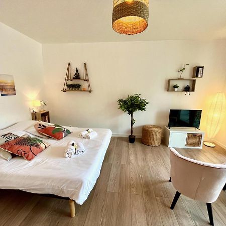 Nihal, Studio Proche Zenith Avec Parking Et Balcon Caen Kültér fotó